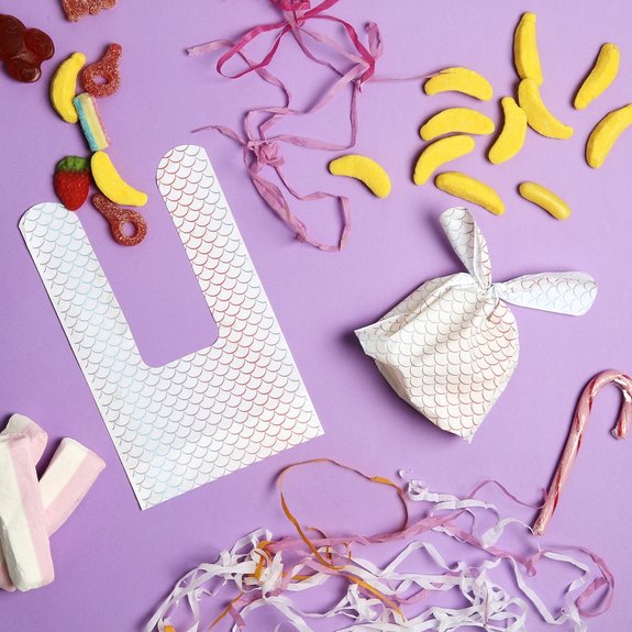 10 sacs à bonbons Sirène