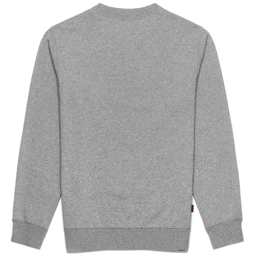 BOOTHBAY GREY MELANGE BLUE WH-SWEAT SEBAGO HOMME
