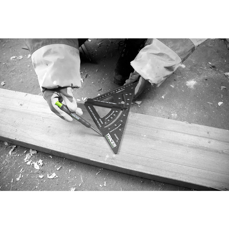 TRACER metric rafter square 180mm