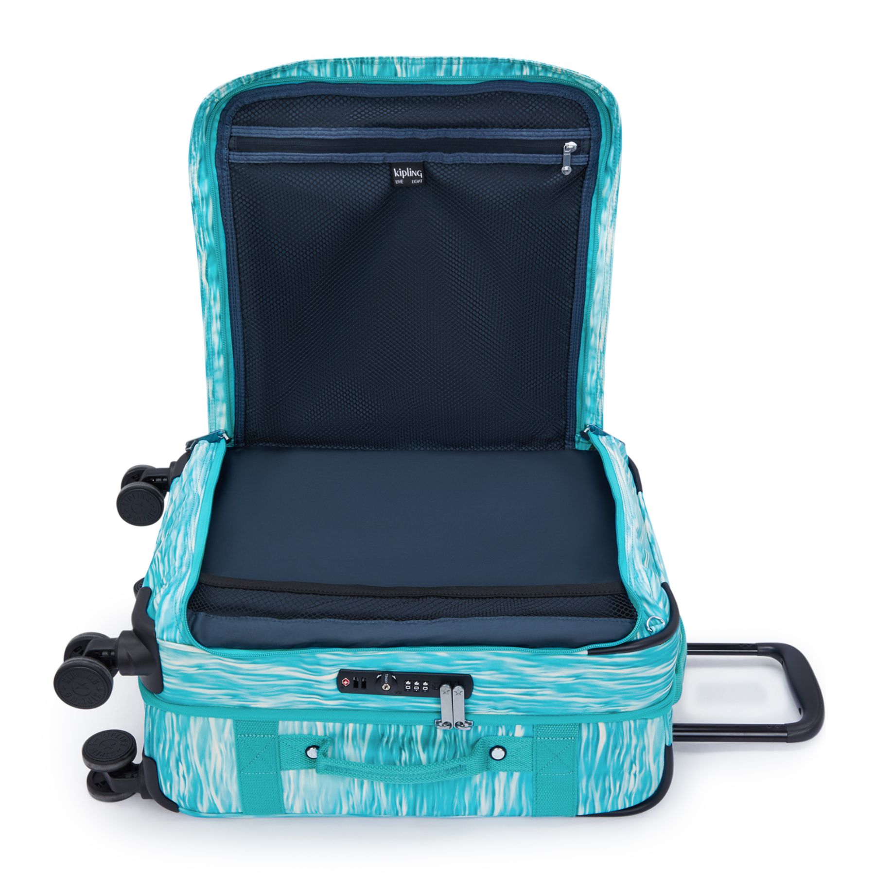 SPONTANEOUS S Valise cabine à 4 roues - Aqua Pool