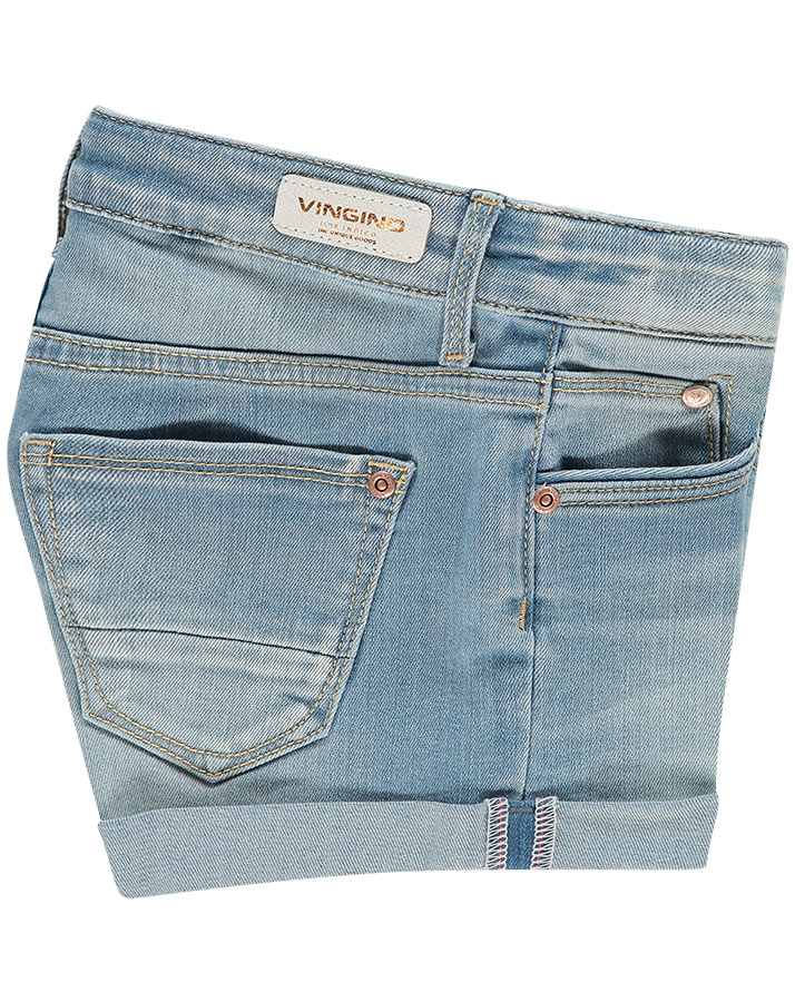 Jeans-Shorts DAIZY VINTAGE High Waist in light indigo