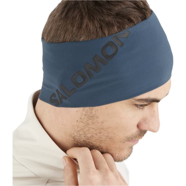 Bandeau ski de fond SALOMON RS PRO HEADBAND MIDNIGHT NAVY/DEEP BLACK