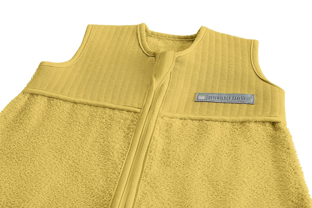 Frottee-Schlafsack Gr. 70, mustard