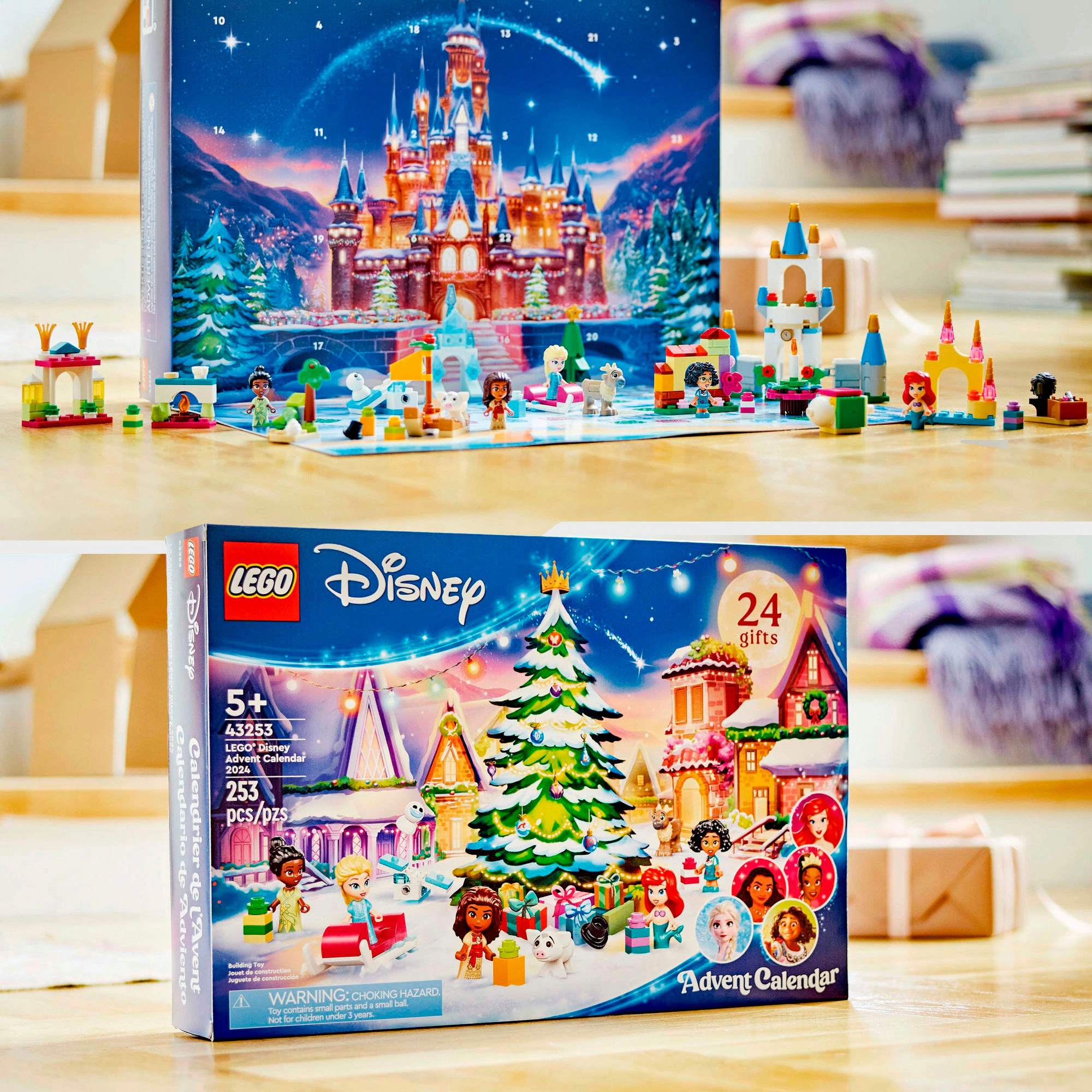 LEGO Konstruktionsspielzeug Disney Princess Adventskalender 2024