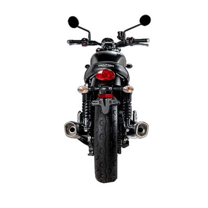 Silencieux Akrapovic Titane noir embout inox