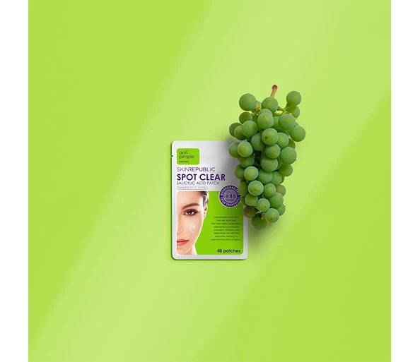 SKINREPUBLIC Spot Clear Patches Patches mit Salicylsäure