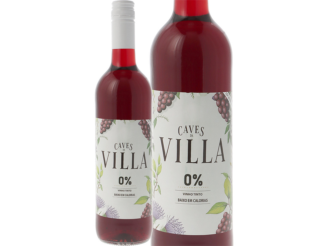 VINHO TINTO CAVES DA VILLA 0% 0.75L