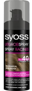 Syoss Uitgroeispray Middenbruin 120ML