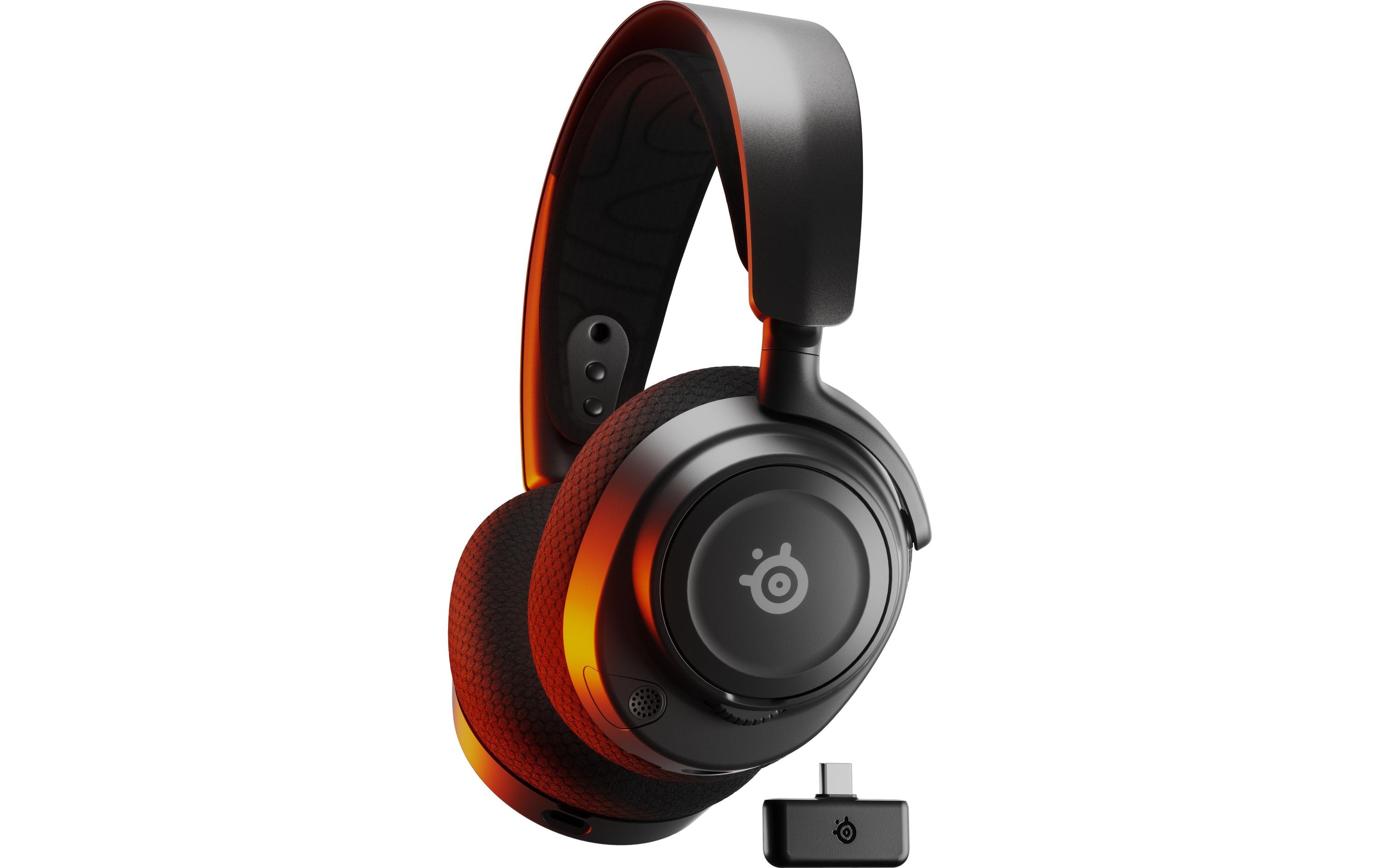 Headset Arctis Nova 7 Schwarz<br>Kabelloses Gaming-Headset mit Surround-Sound