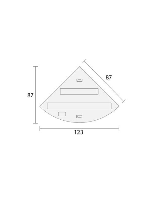 Juwel Aquarium Trigon 350 Led 123x87x65 cm - Aquaria