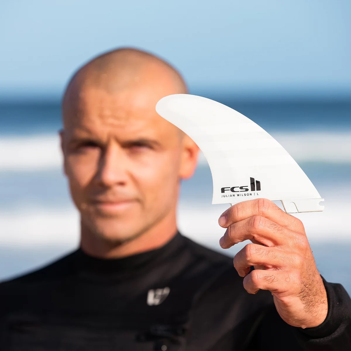 FCS FCS II JW PC White / White  - Medium Thruster