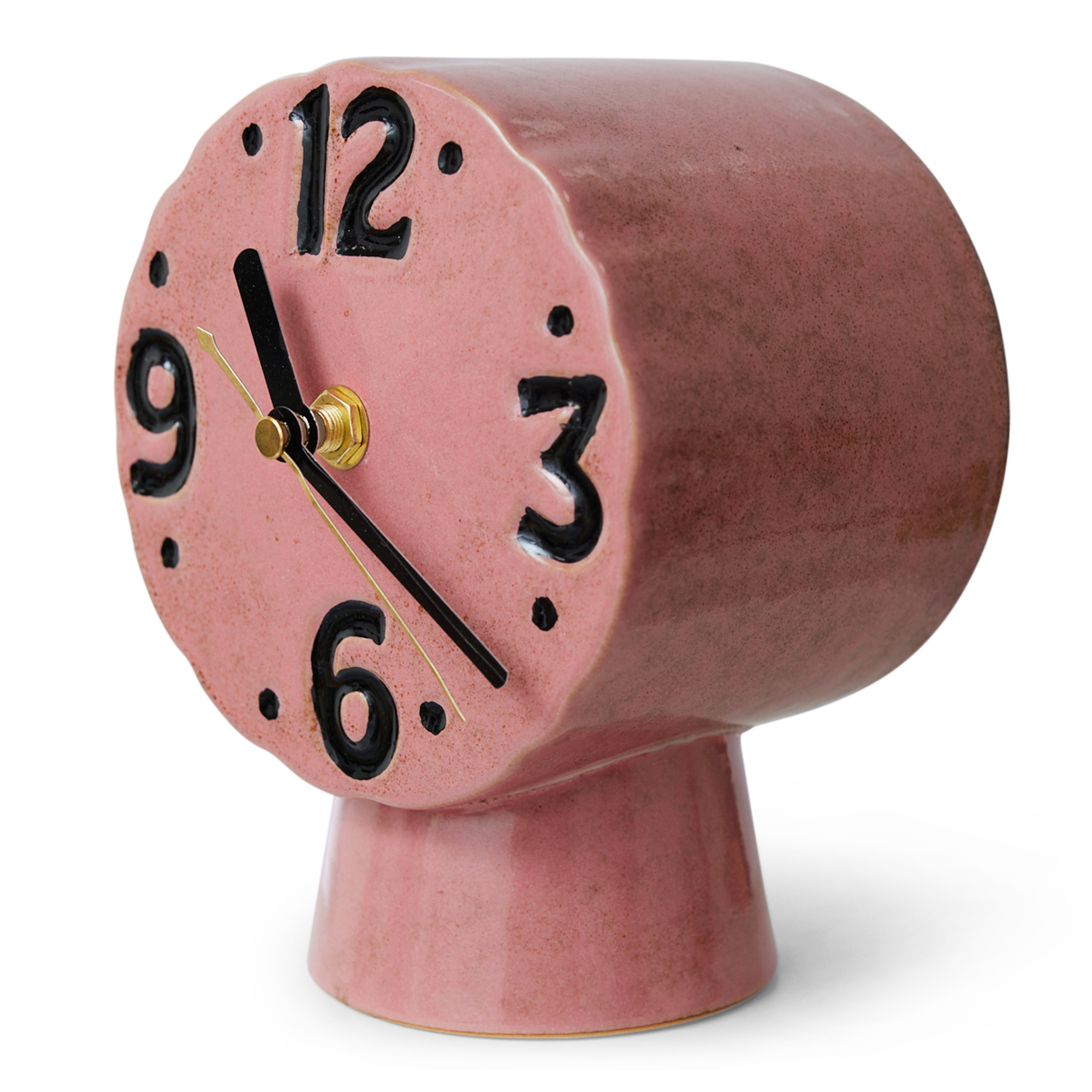 Klok Retro Ceramic pink