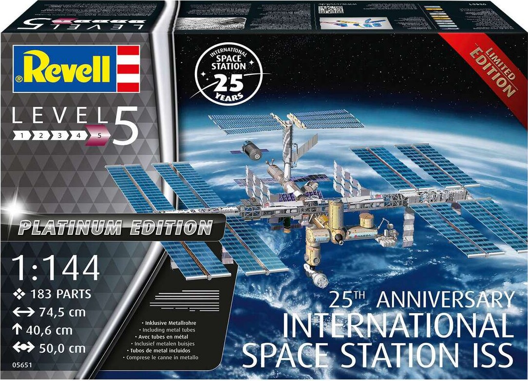 Revell - Iss Platinum Byggesæt - 25 Years - 1:144 - Level 5 - 05651