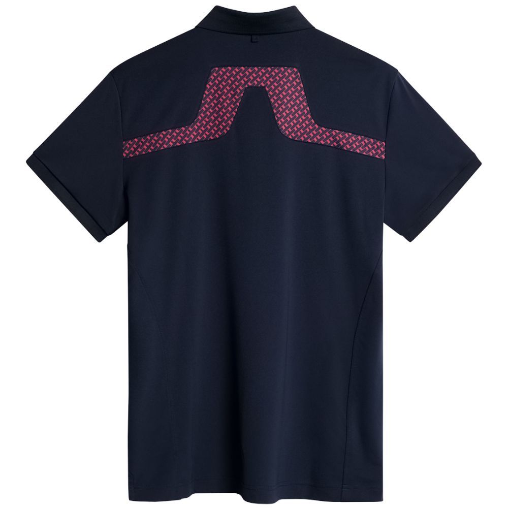 KV Print Pique Herre Navy