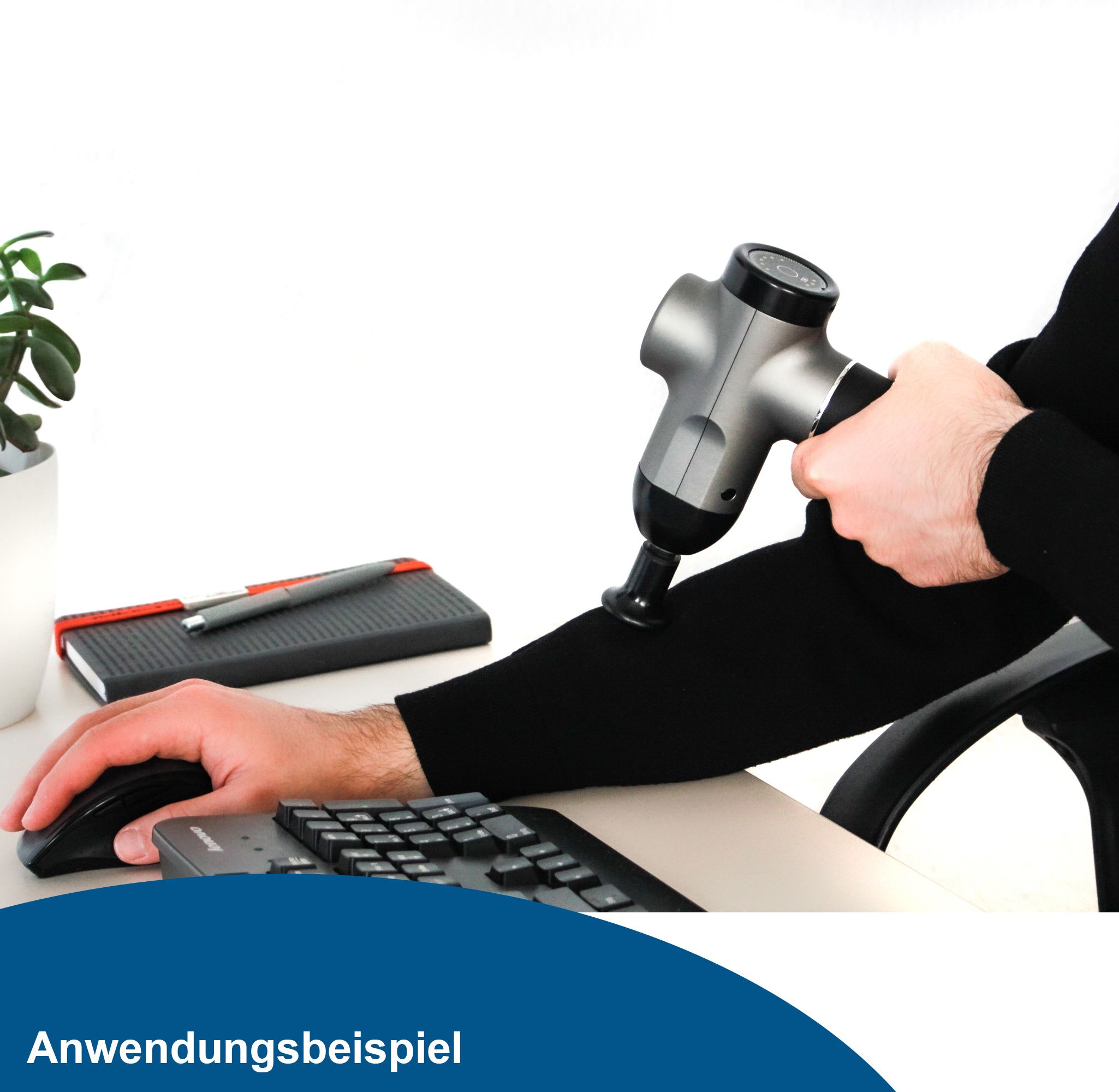axion® Massagepistole zur entspannenden Massage