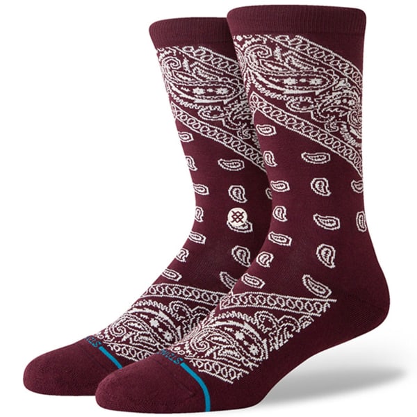 Chaussette STANCE BARRIO CREW WINE