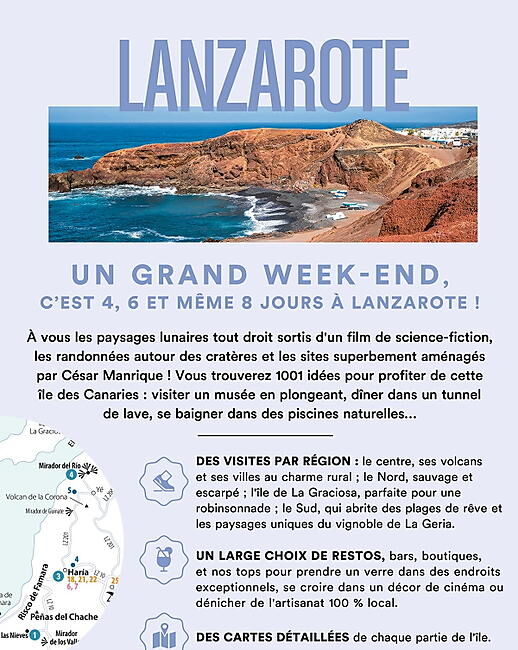 HACHETTE - UN GRAND WEEK END LANZAROTE