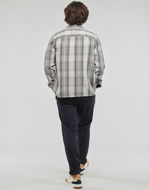 Only & Sons- ONSSCOTT LS CHECK FLANNEL OVERSHIRT 4162 Negro