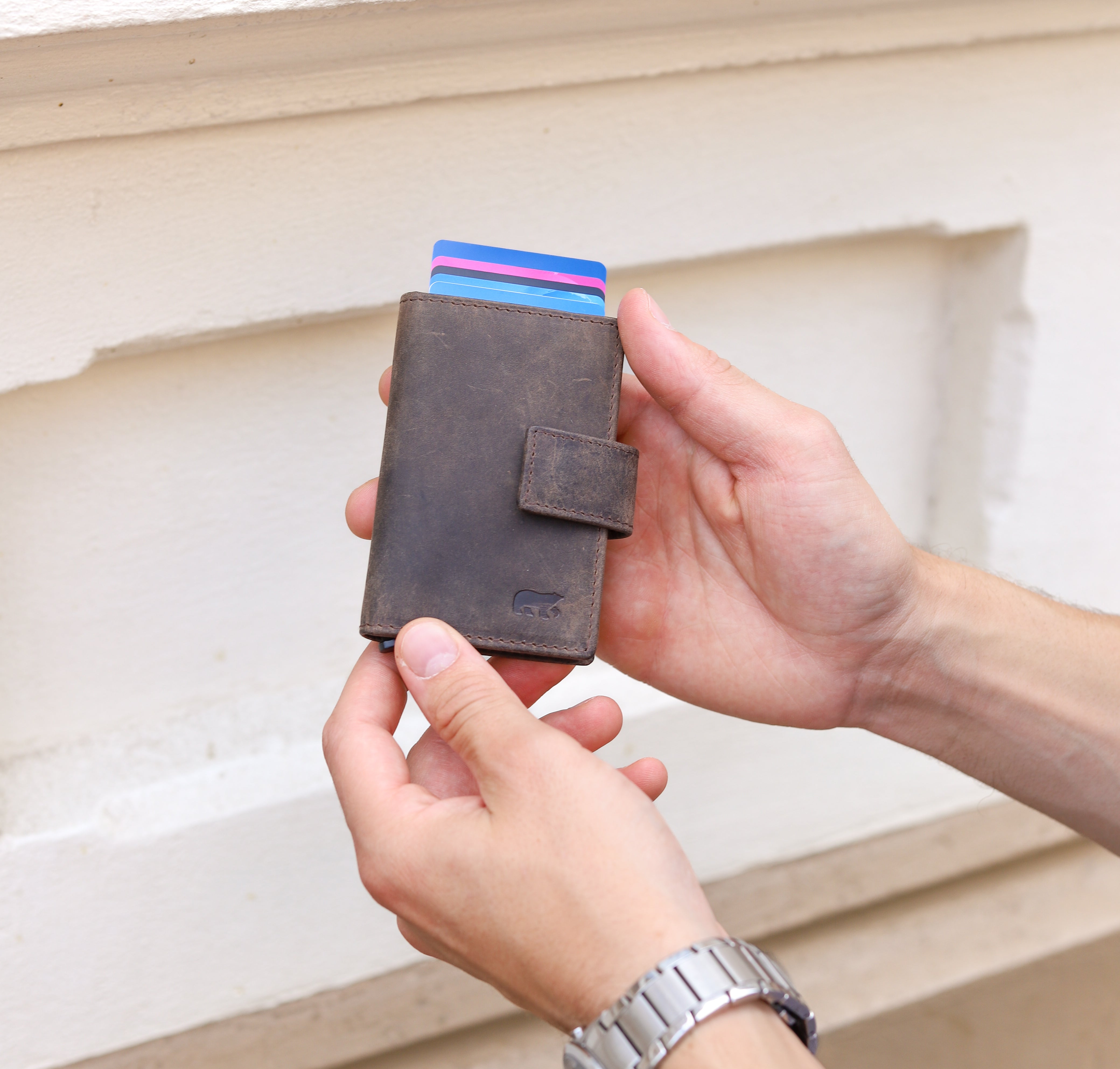 RFID Pasjeshouder 'Pip´ bruin Bruin