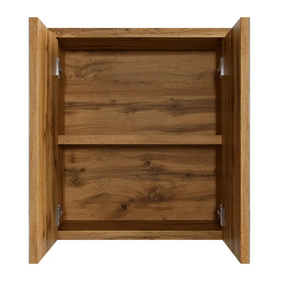Badplaats Spiegelkast Toledo 60 x 20 x 60 cm - Eiken - Badkamerkast Badkamer