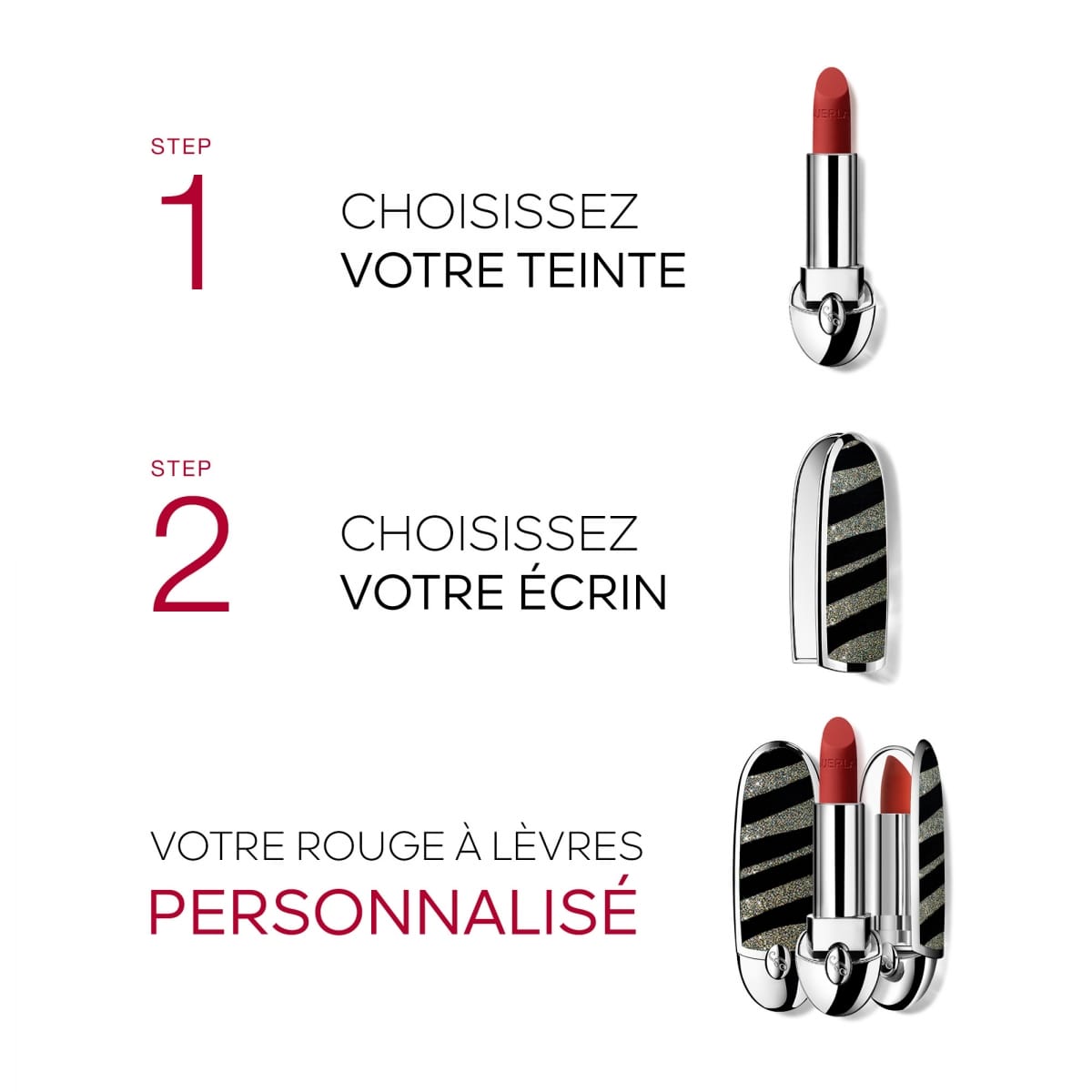 Rouge G de Guerlain Rouge G de Guerlain L'Écrin Double Miroir Édition Limitée \