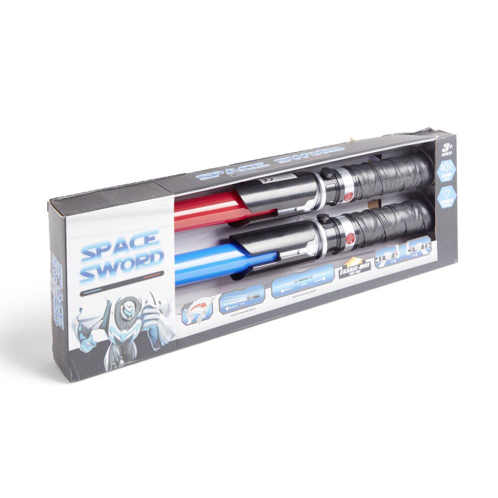 Epée laser extensible 2 en 1