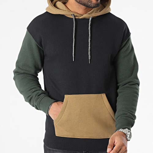 Sweat Capuche 20715774 Bleu Marine Vert