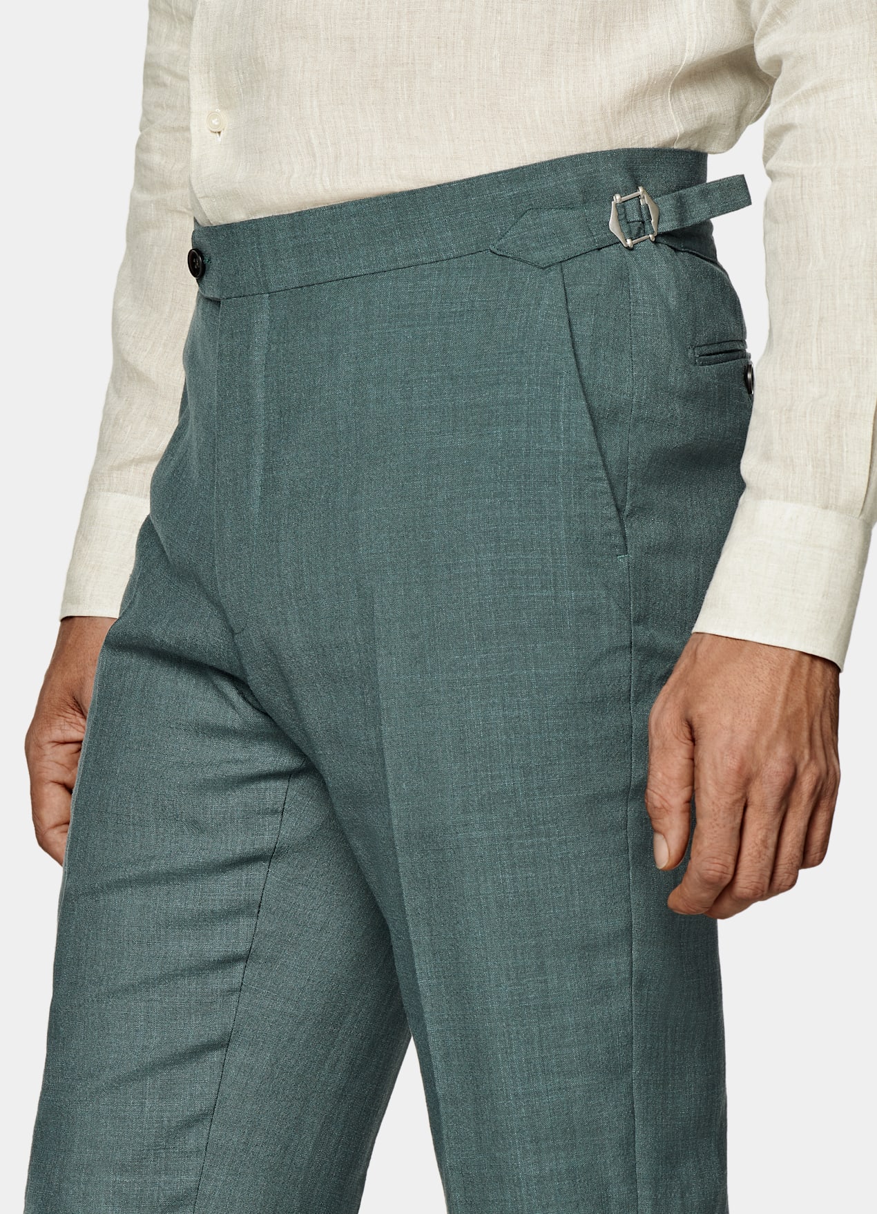 Costume Havana coupe Tailored vert