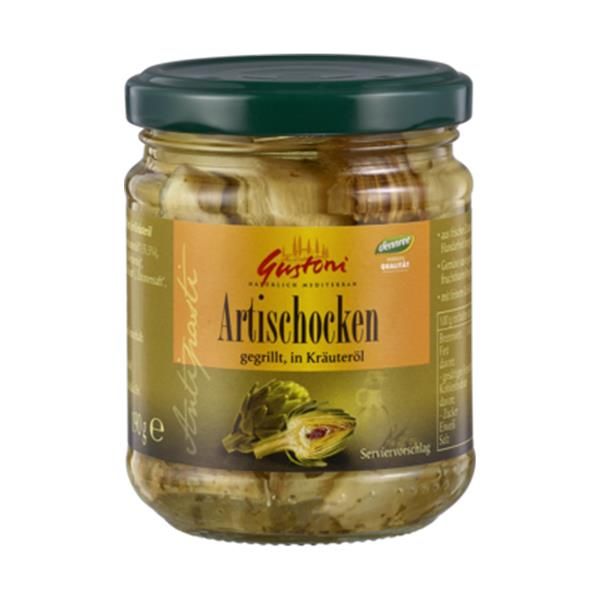Alcachofra Grelhadas Em Óleo E Ervas