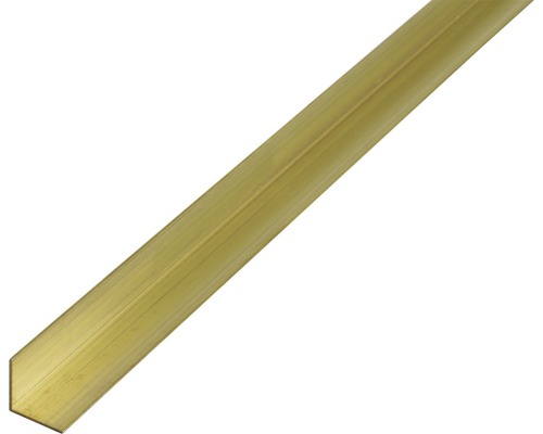 Hoekprofiel messing 15x15x1,5 mm, 1 m