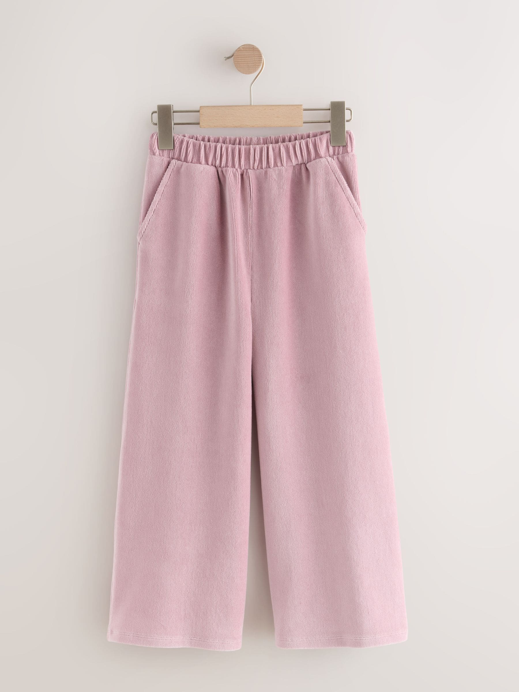 Roze - Cord Wide Leg Trousers (3-16yrs)