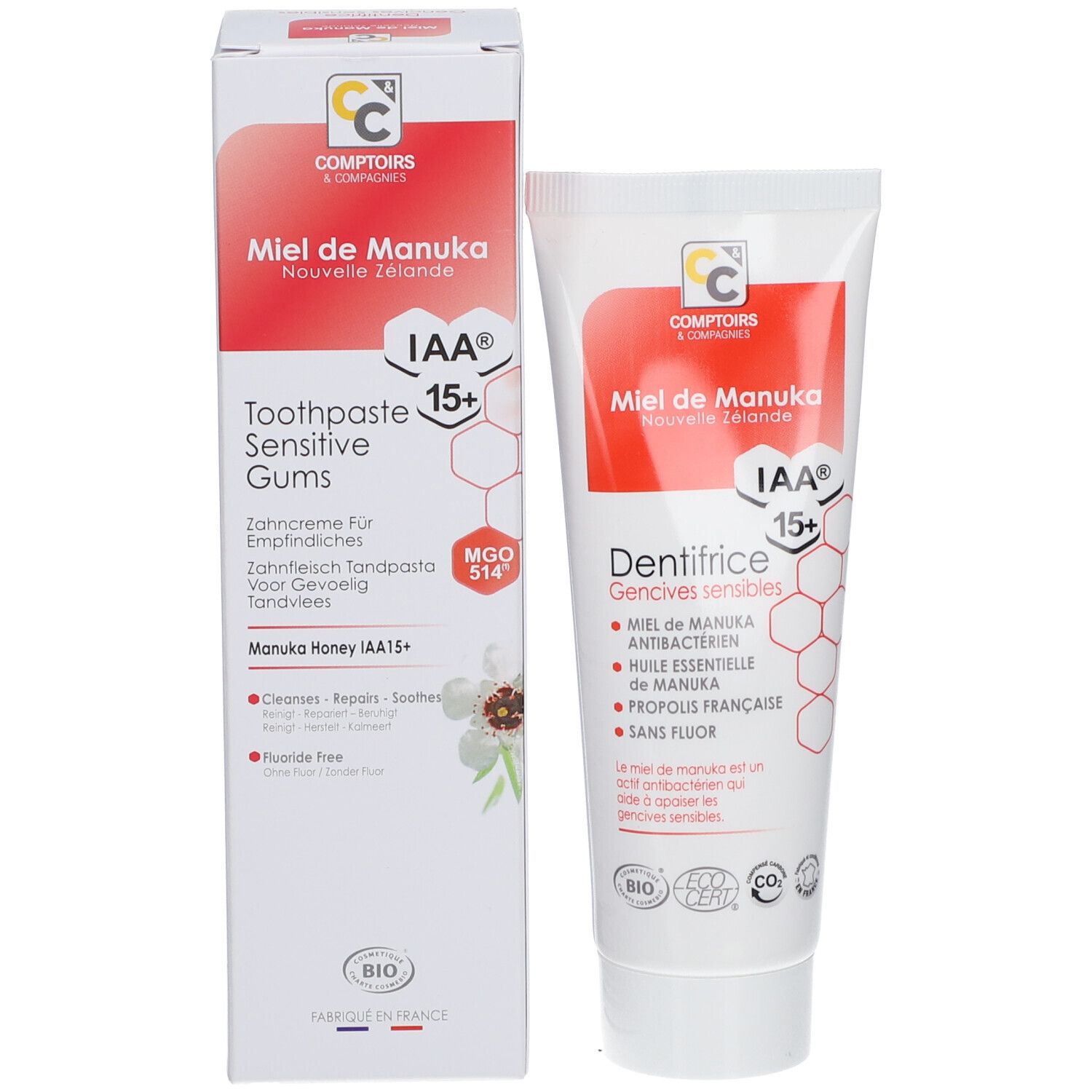 Manuka Zahncreme IAA® 15+