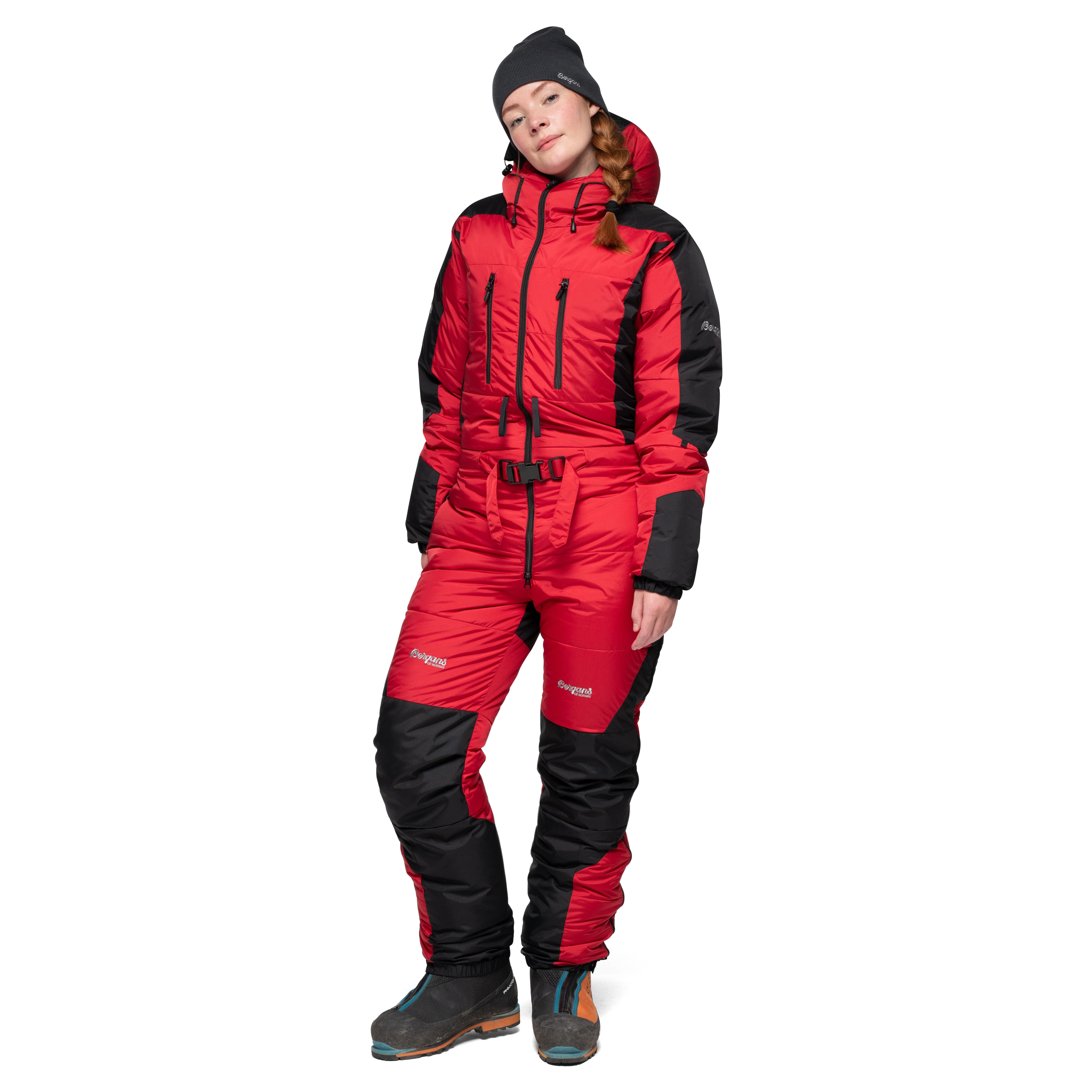 Expedition Down Suit Red / Black