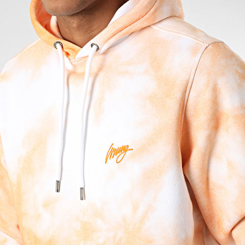 Sweat Capuche Tye Fresh Orange