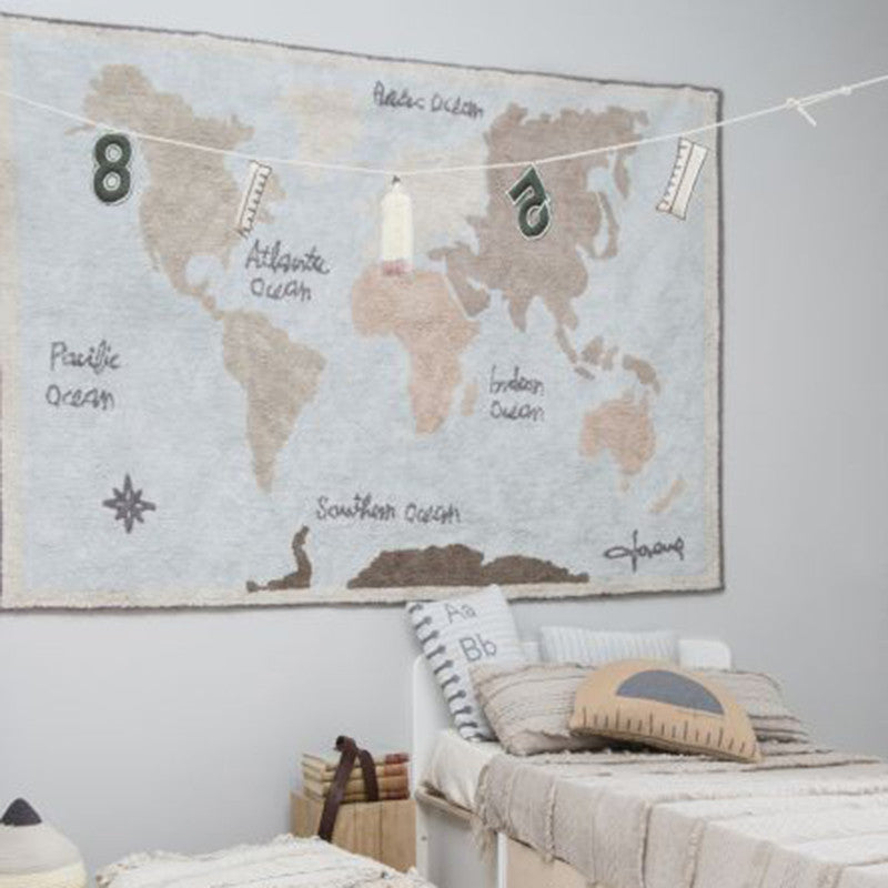 Teppich Vintage Map - XL