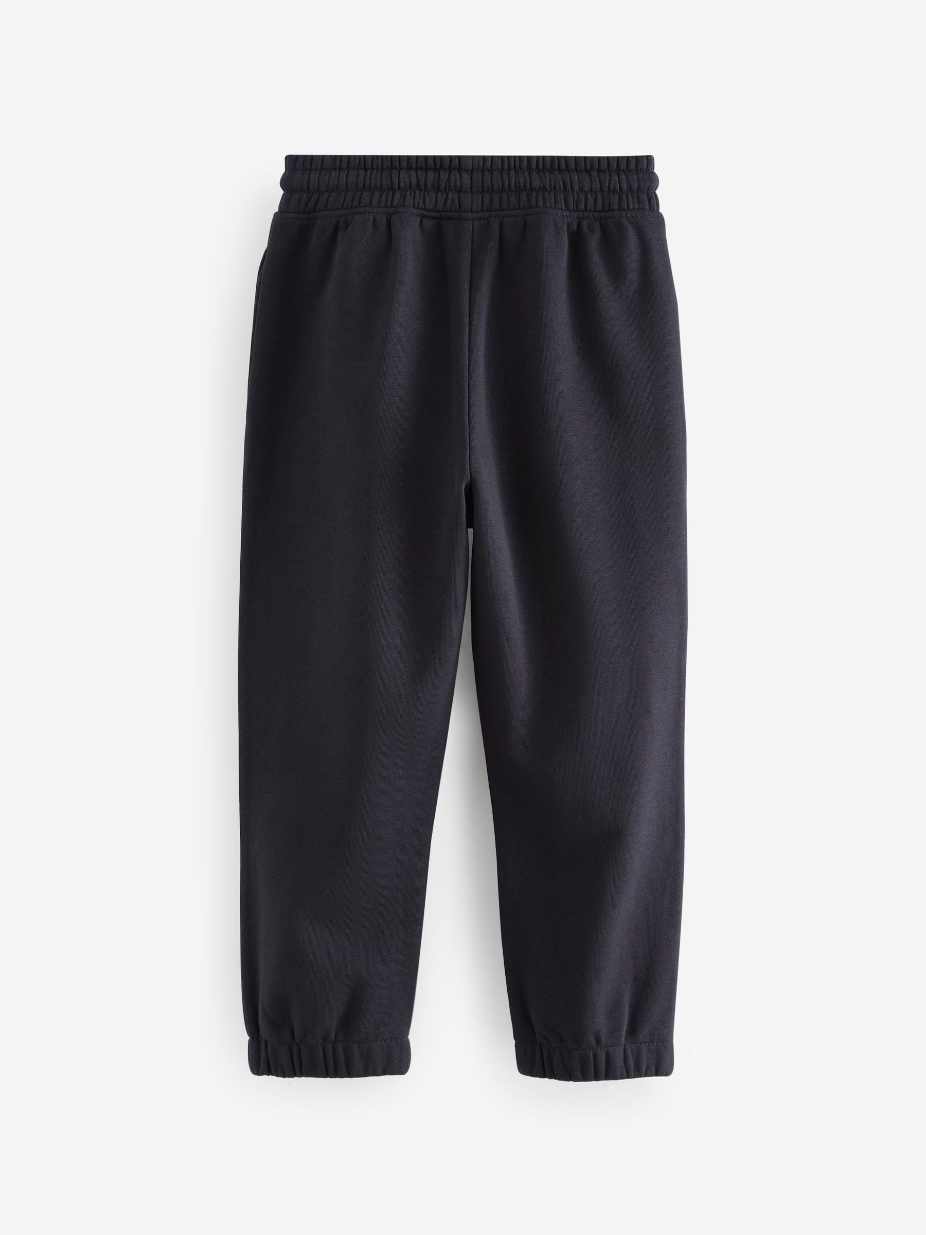 Zwart/marineblauw/grijs - Basic joggingbroeken, set van 5 (3-16jaar)