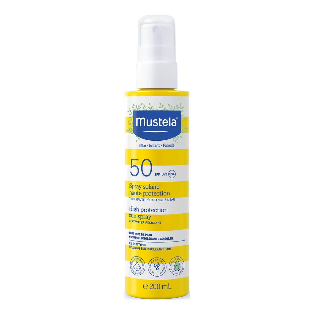 Mustela High Protection Sun Spray Spf50  - 200 ml.