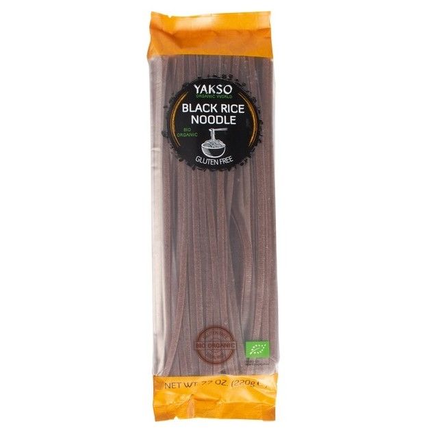 Yakso rijstnoedels zwart 220 gram