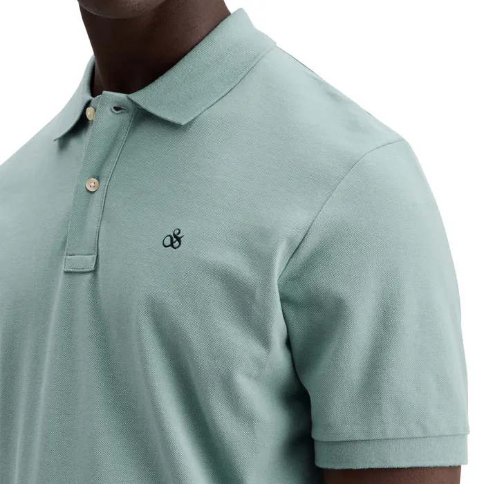 Scotch & Soda Essential Organic Cotton Pique Polo Heren