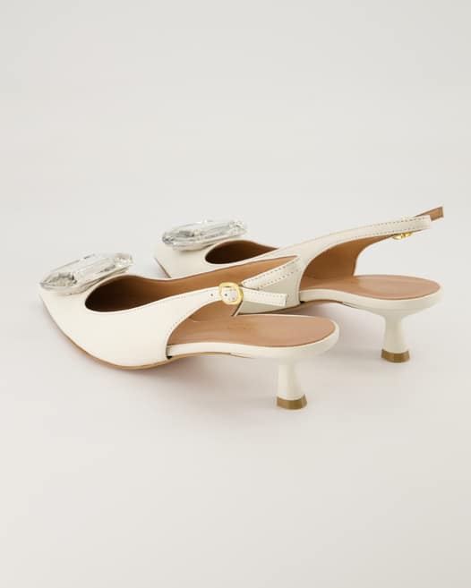 Konstantin Starke 559 Slingpumps in Weiß