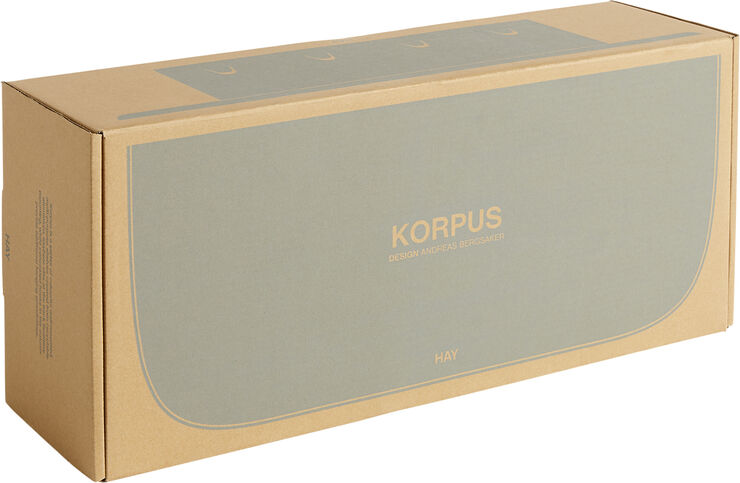 Hay Korpus Shelf-Medium 4 hooks-Sea pow Sea