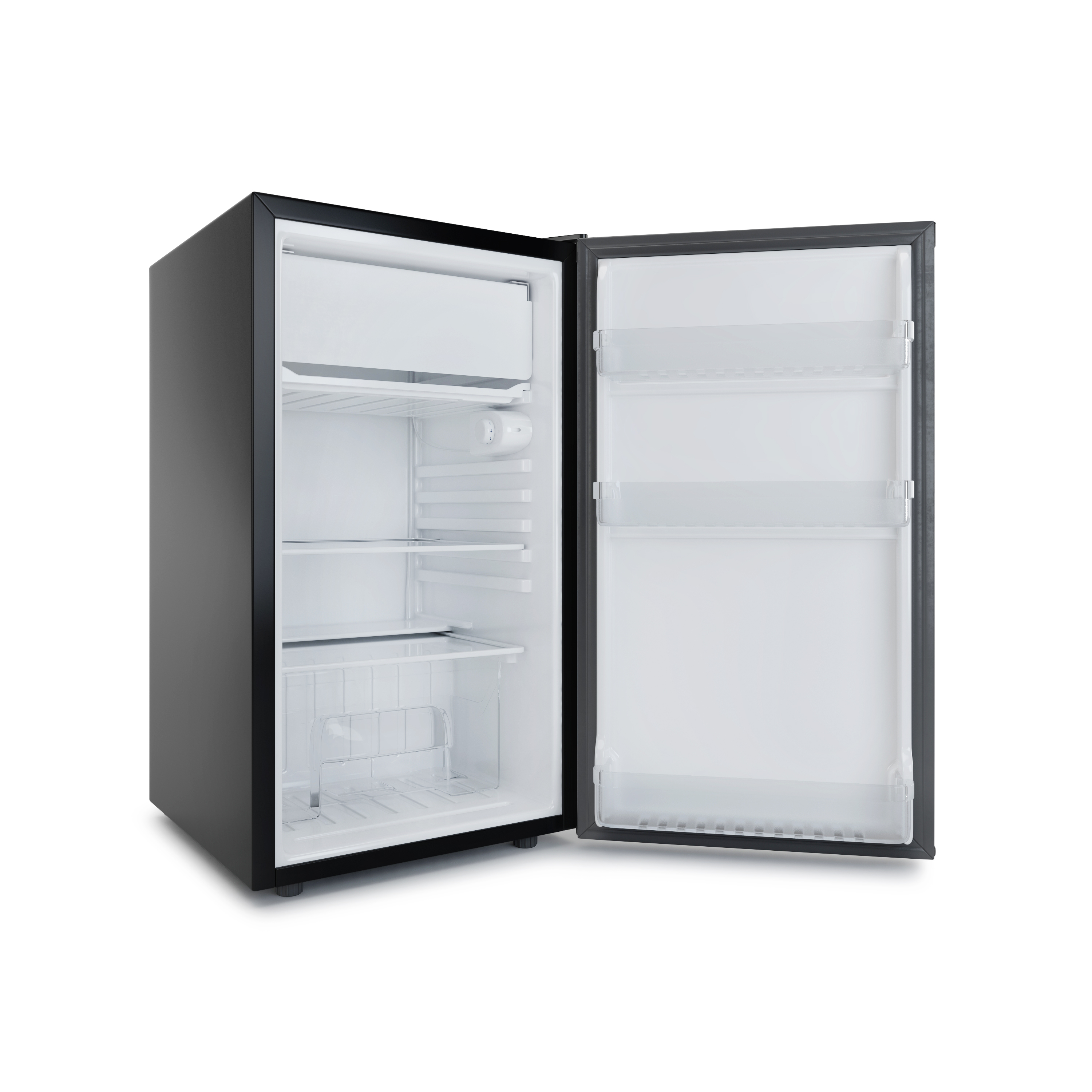 Kühlschrank mit Gefrierfach 90L schwarz
