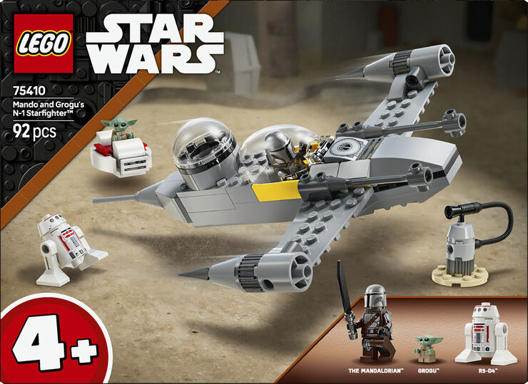 Lego Mando og Grogus N-1-stjernejager 75410