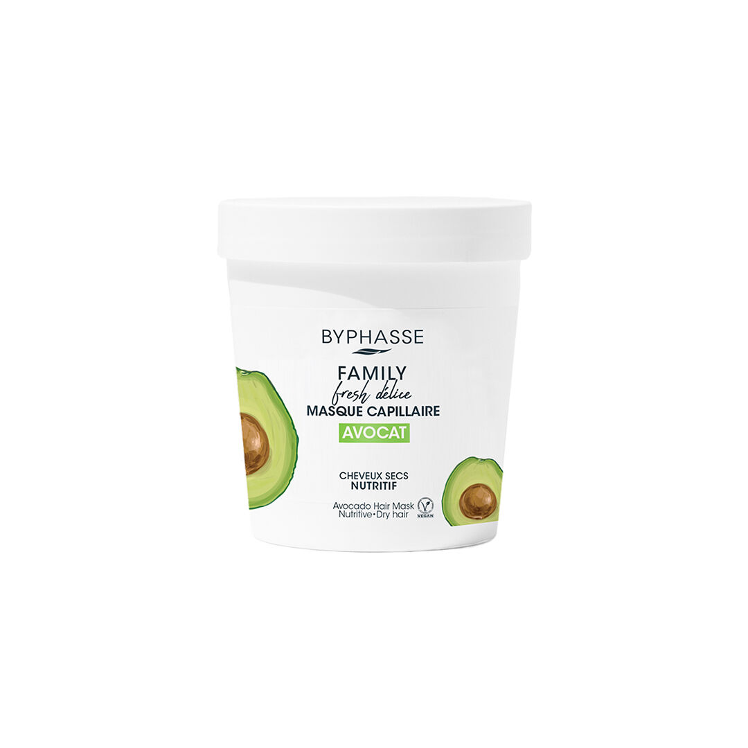 BYPHASSE  Family Fresh Délice - Máscara de Abacate (Cabelo Seco) - 250ml
