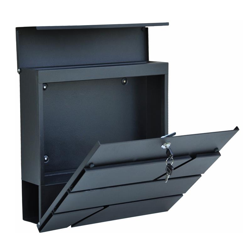 Dazikemo Wandbriefkasten Figura schwarz