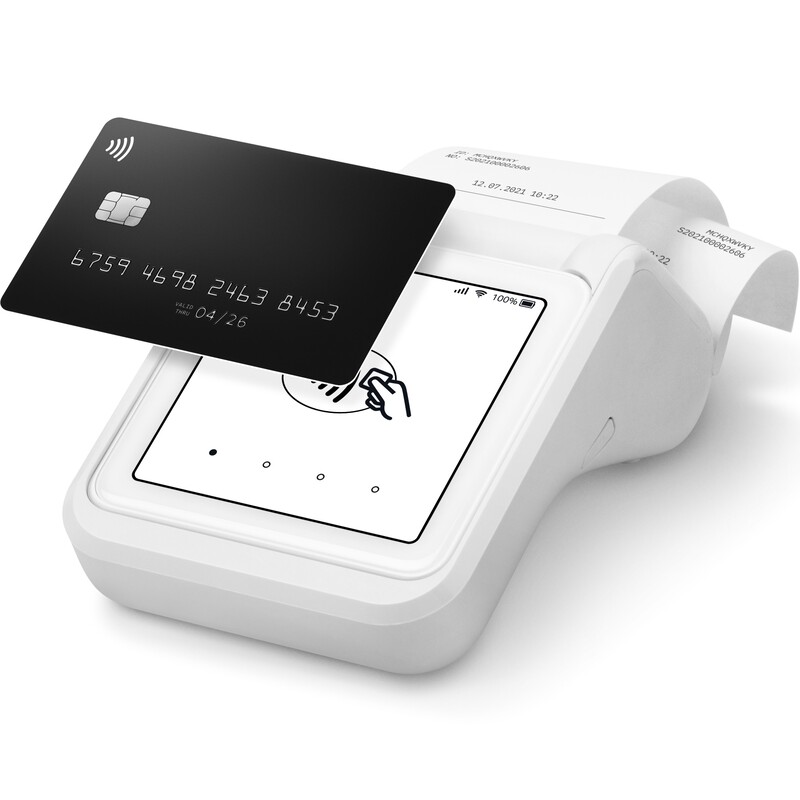 SumUp Solo Kartenterminal & Bondrucker, weiss