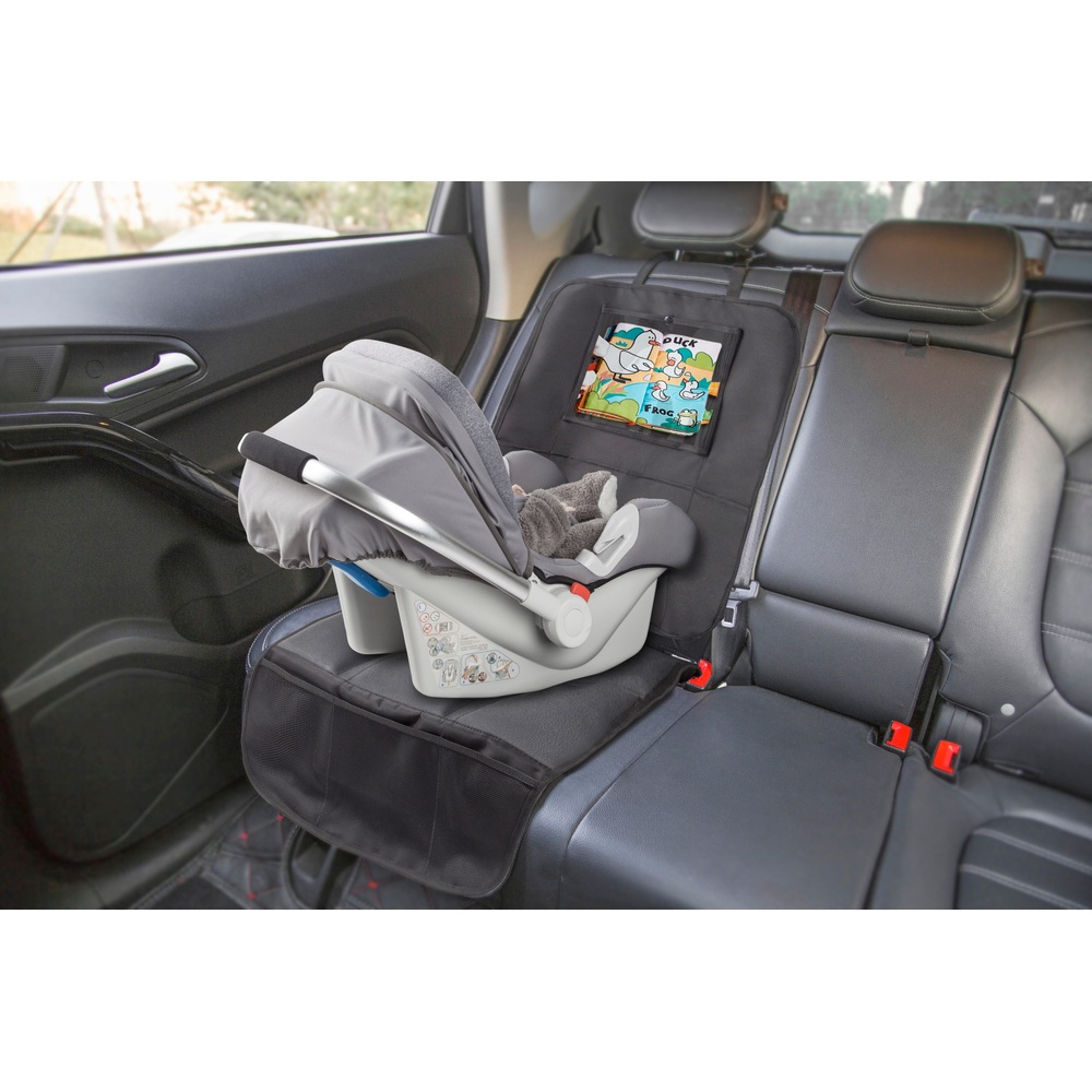 Babylo 3-in-1-Autositzschutz mit Stauraum