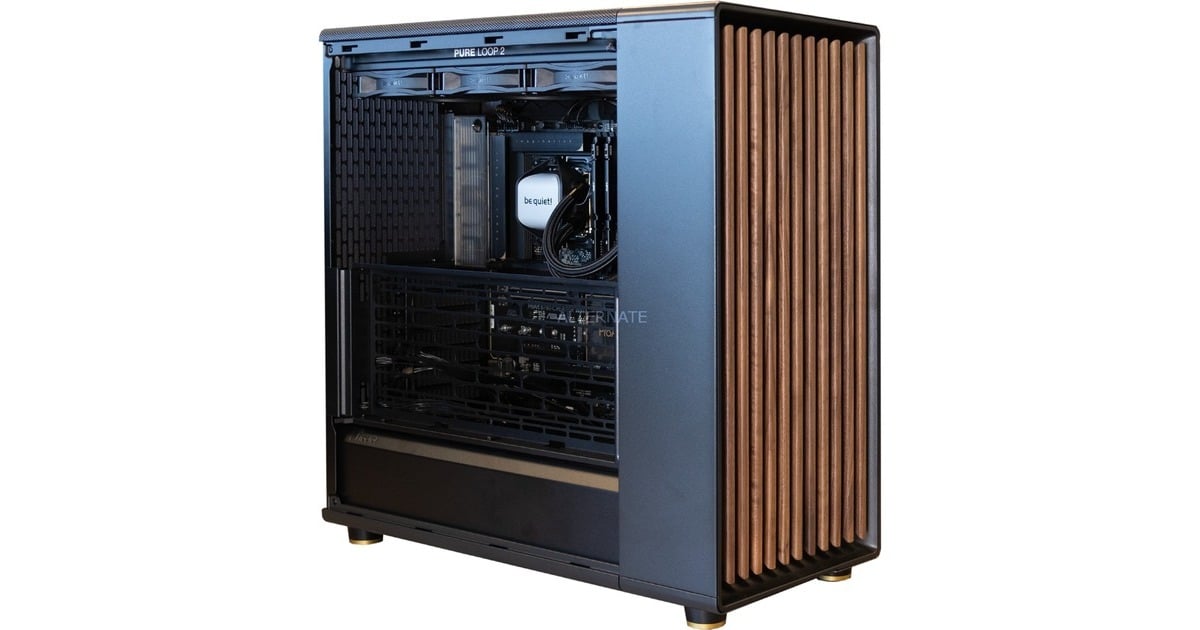ALTERNATEWorkstation Expert Core i9 pc-systeem  (Zwart | Core i9-14900K | UHD Graphics 770 | 64 GB | 2 TB SSD)