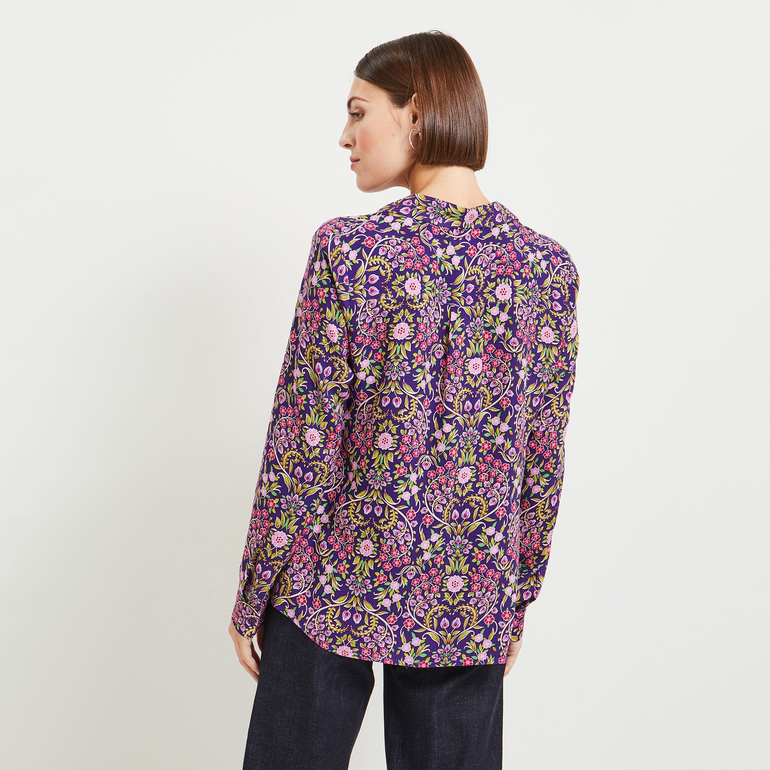 Chemise imprimée femme