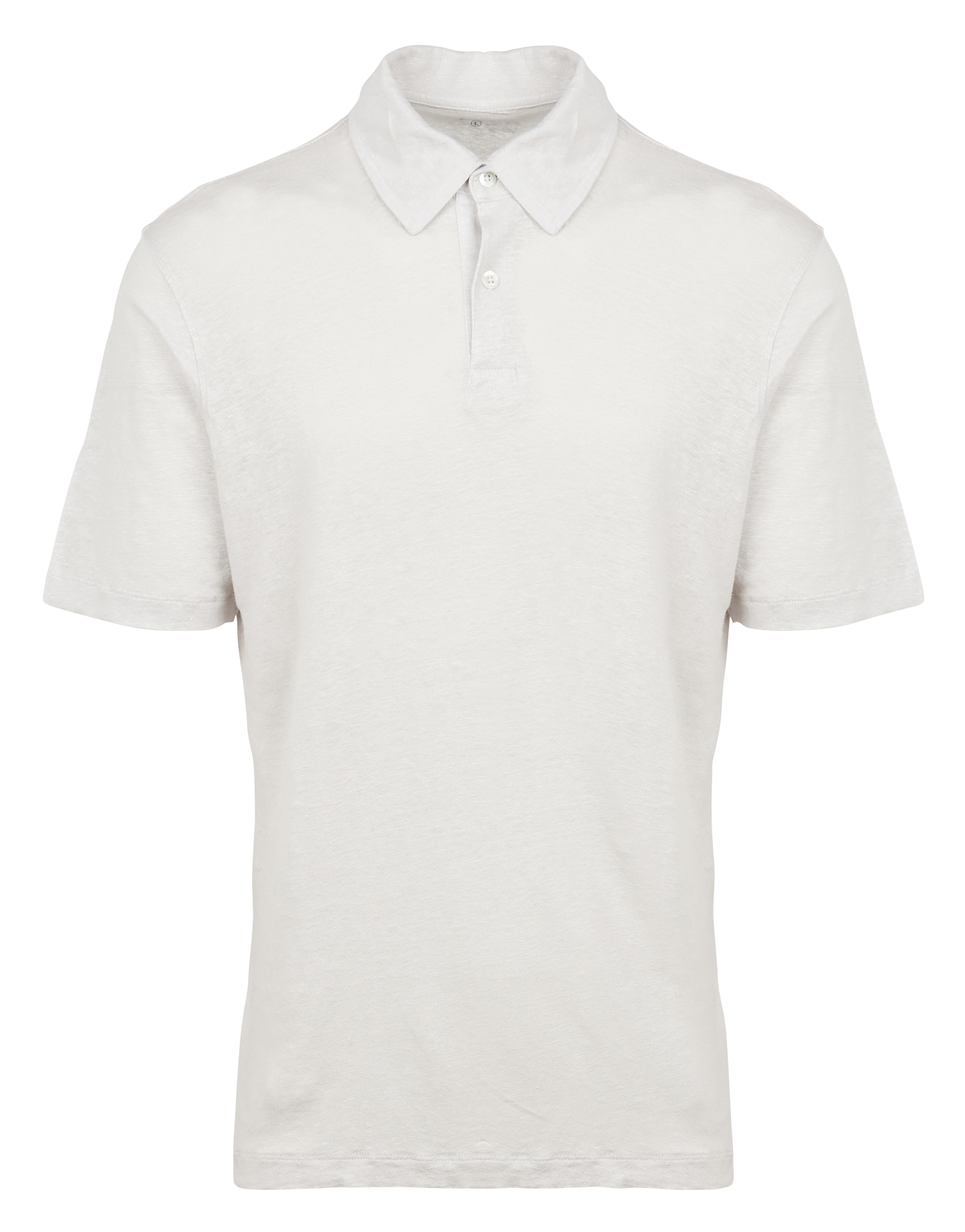 Polo regular-fit en lin | Gris